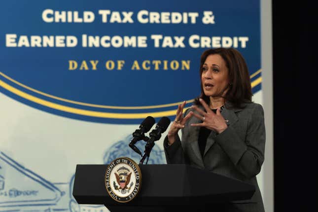 Vice President and Democratic presidential candidate Kamala Harris wants to bring back a now-lapsed expansion to the Child Tax Credit. 