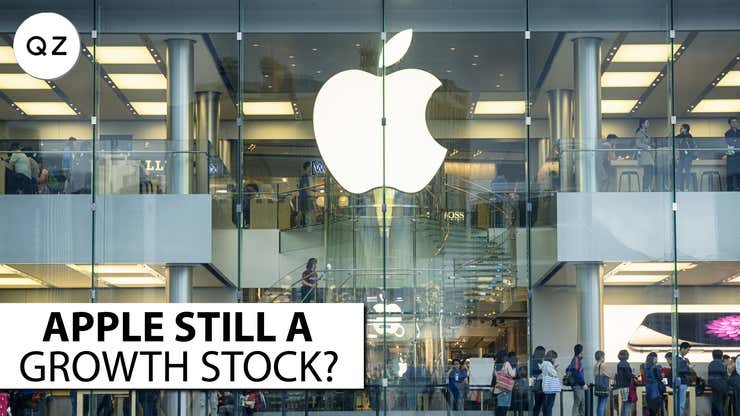 Image for Is Apple still a growth stock? | Smart Investing