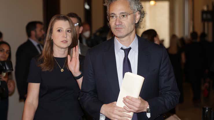 Image for Palantir CEO Alex Karp says Donald Trump's political rise is linked to the 'excesses of Silicon Valley'