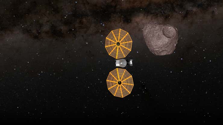 Image for NASA's Lucy Ready to Explore Its First Asteroid This Week