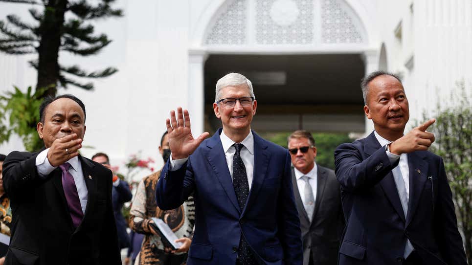 Image for Apple might start making iPhones in Indonesia, CEO Tim Cook says