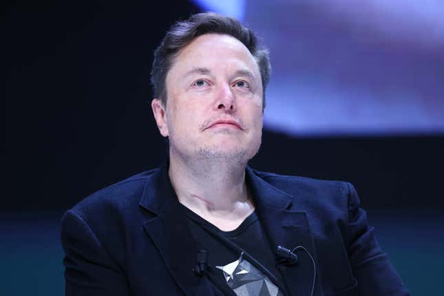 Image for article titled The startup behind Elon Musk&#39;s wild AI image tool isn’t his own xAI