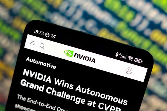 Image for article titled Nvidia stock rises, Trump Media falls, and Warren Buffett&#39;s Apple selloff: Markets news roundup