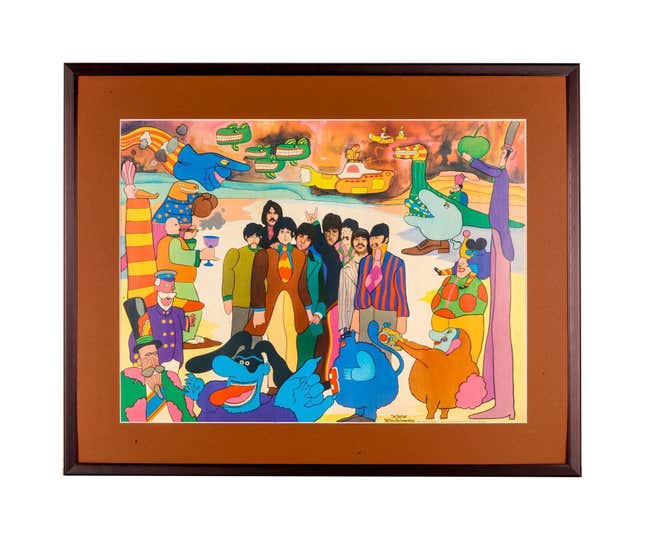 Image for article titled Keith Haring&#39;s Christmas Card, Charlie Chaplin telegram and a Kobe Bryant basketball: Check out this week&#39;s auction block roundup