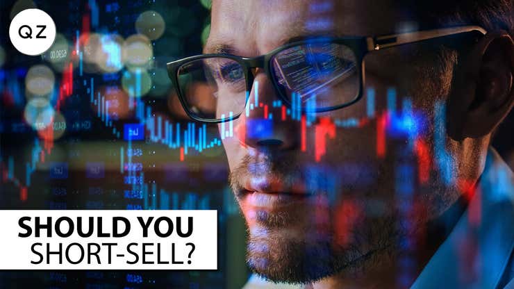 Image for The case for short-selling stocks | Smart Investing