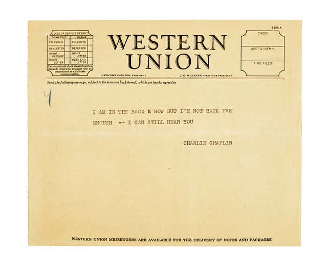 Image for article titled Keith Haring&#39;s Christmas Card, Charlie Chaplin telegram and a Kobe Bryant basketball: Check out this week&#39;s auction block roundup