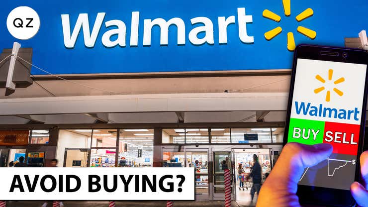 Image for Should you avoid buying Walmart stock now? | Smart Investing
