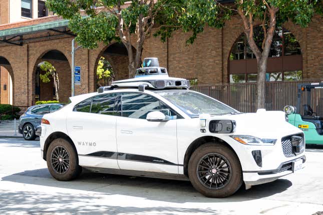 Image for article titled Google&#39;s Waymo now has 100,000 driverless robotaxi rides a week